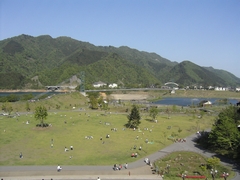 宮ヶ瀬湖の公園