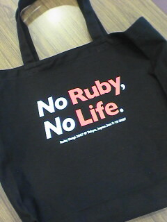No Ruby, No Life.トート
